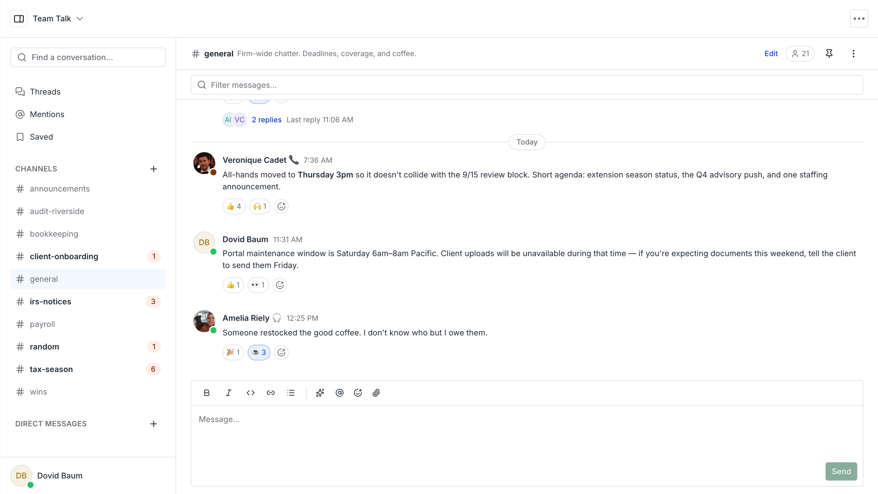 Internal communications preview 1