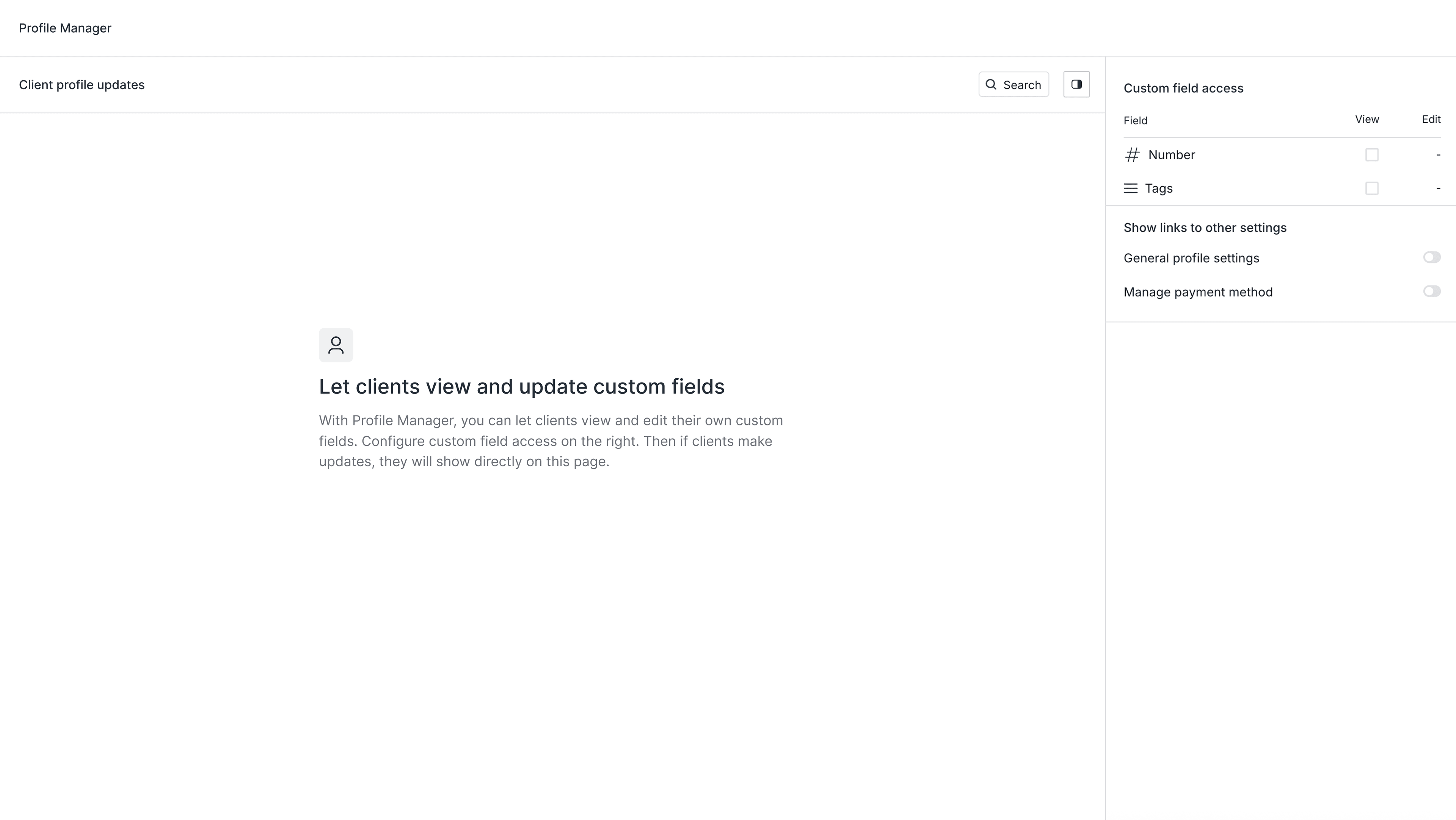 Profile Manager preview 1